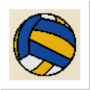 Volleyball Pixel Art Posters and Art